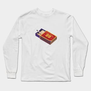 Retro Matchbox Long Sleeve T-Shirt